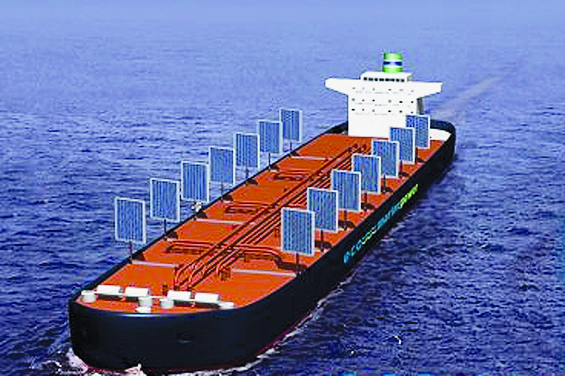 Ship Design Harnesses Solar Power on Rigid Sails