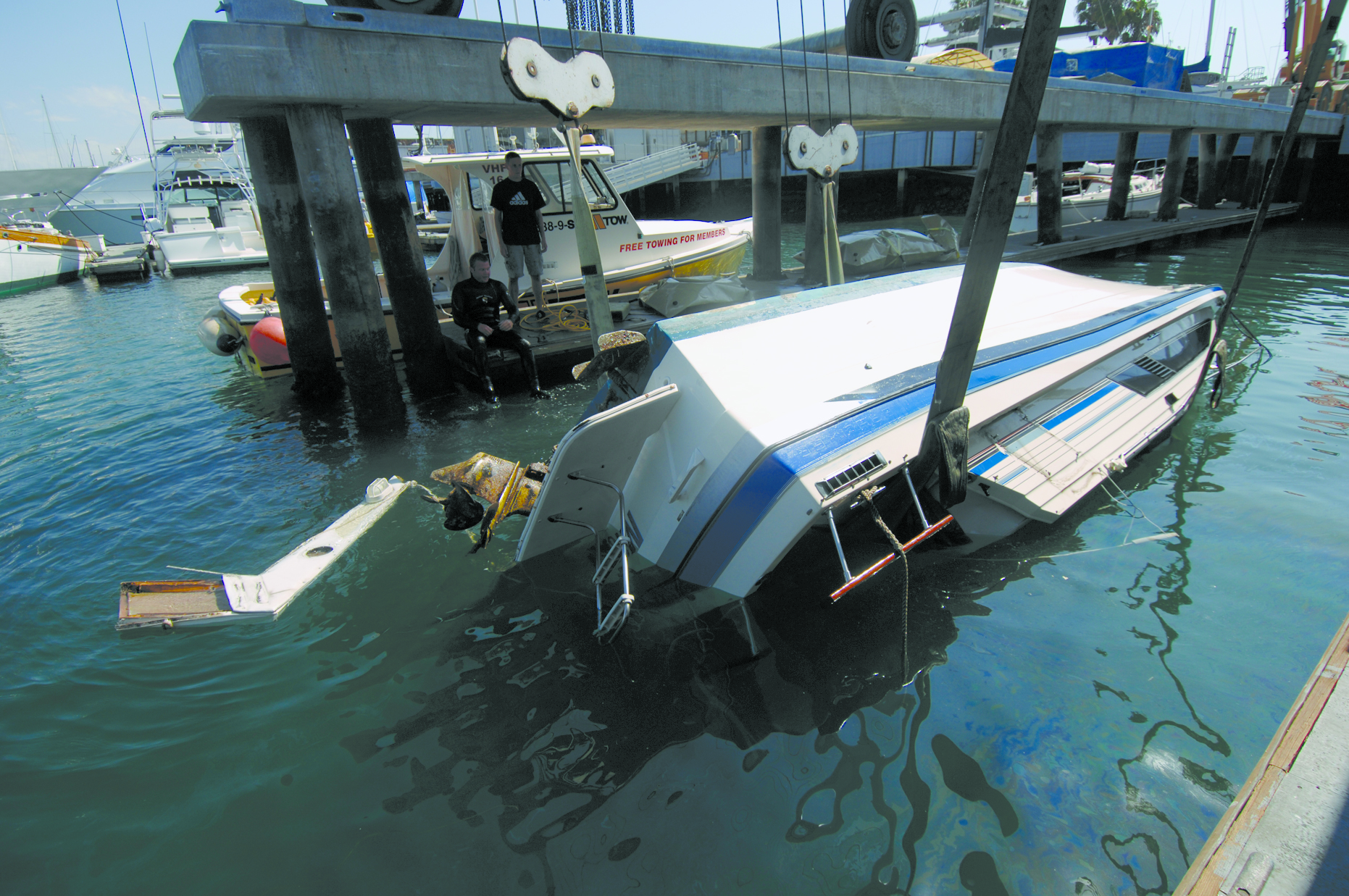L.A. County Sheriff’s Department Gets $67,000 for Derelict Vessel Disposal