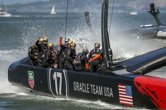 Oracle Team USA Wins America's Cup Race 16