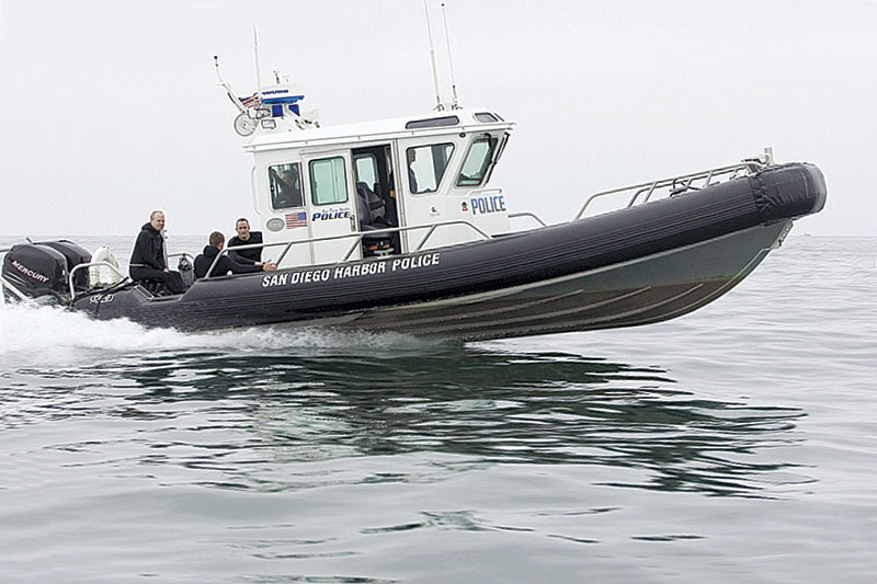 SD Harbor Police Hit with Lasers -- Again