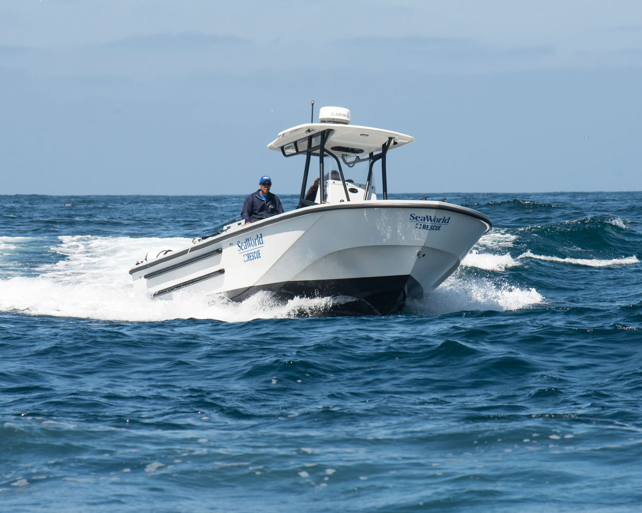 SeaWorld christens new rescue boat