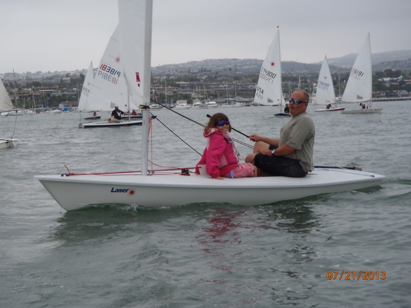 Lasers take flight in annual harbor-wide race