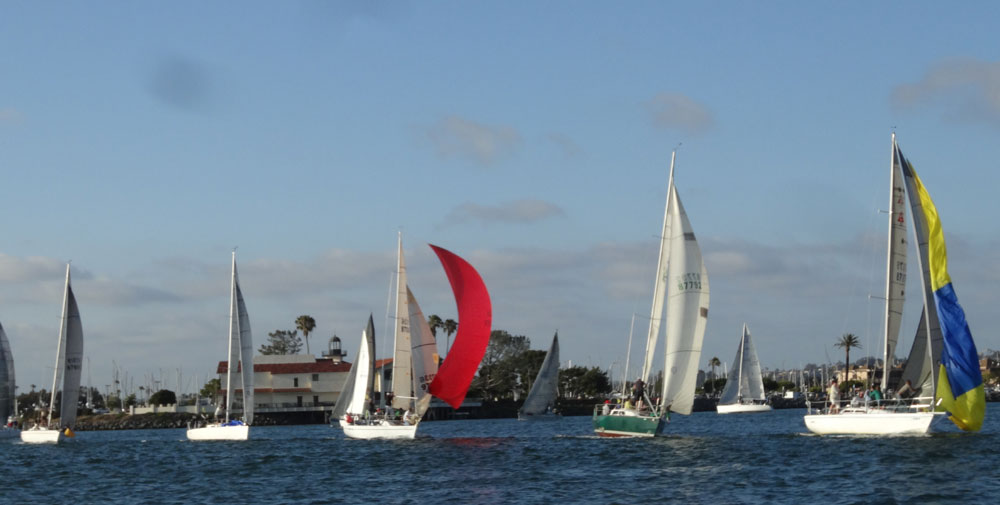 Beer Can Races grace San Diego Bay Wednesday evenings