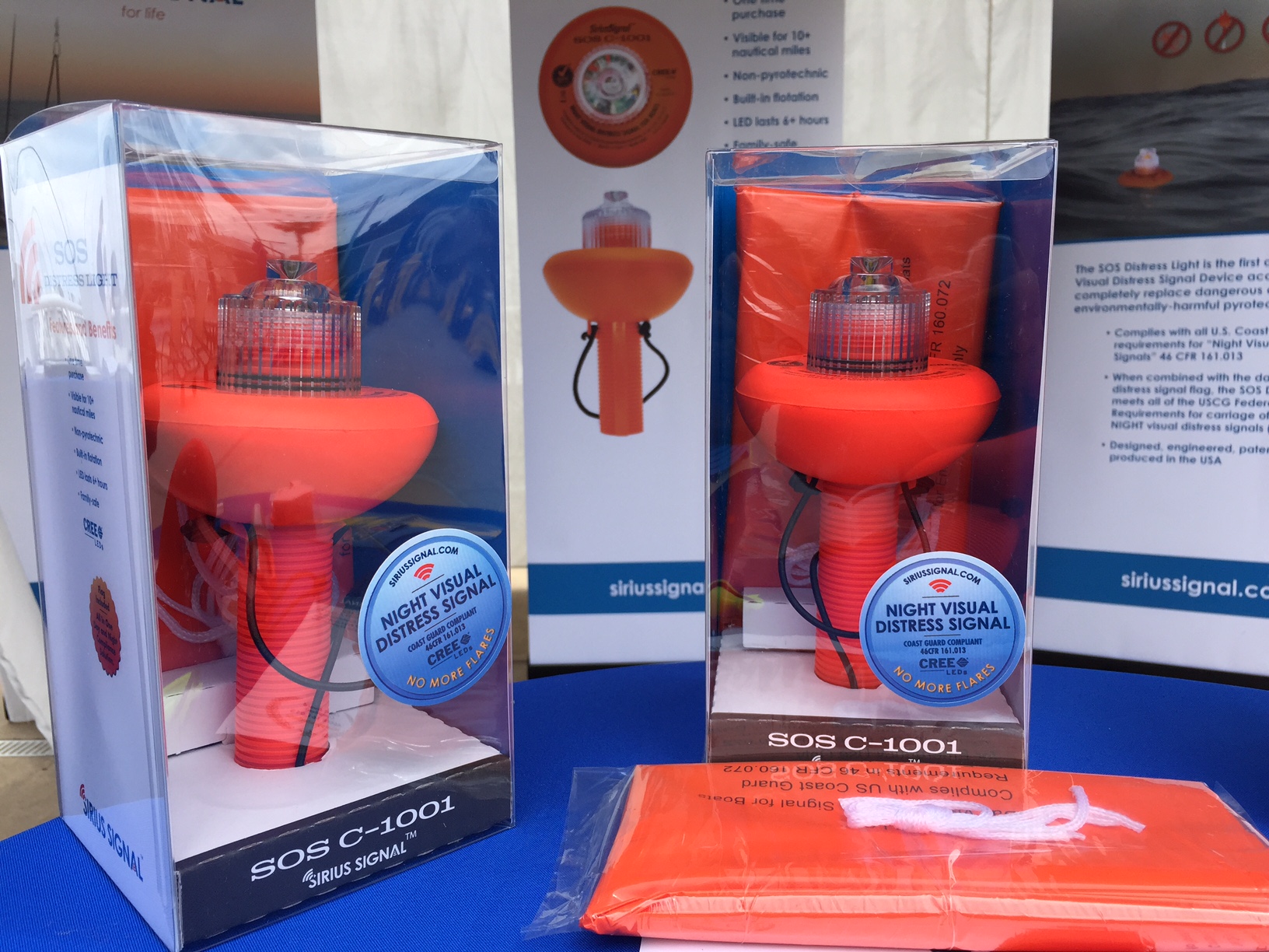 Sirius aims to do away with flares, introduces SOS light