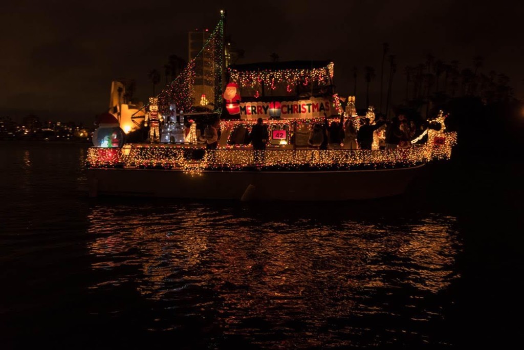 Voyager won King Harbor Boat Parades Sweepstakes award.