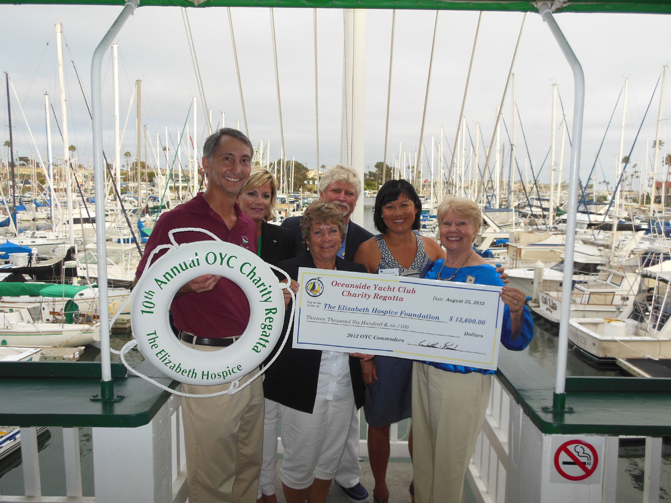 Oceanside YC hosts annual Elizabeth Hospice Charity Regatta