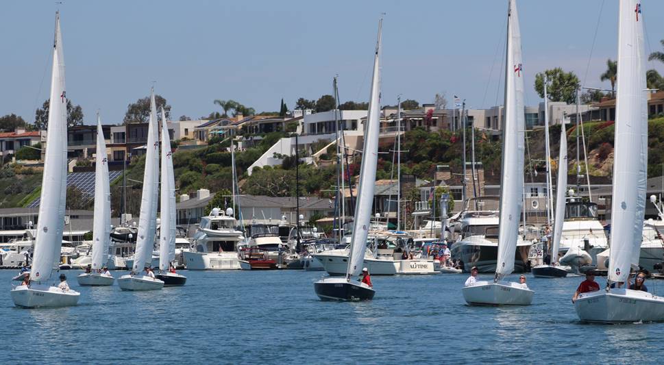 Yacht clubs such as Dana West, Bahia Corinthian (pictured) and Silver Gate have welcomed a broad range of people into its membership and supported many community endeavors.