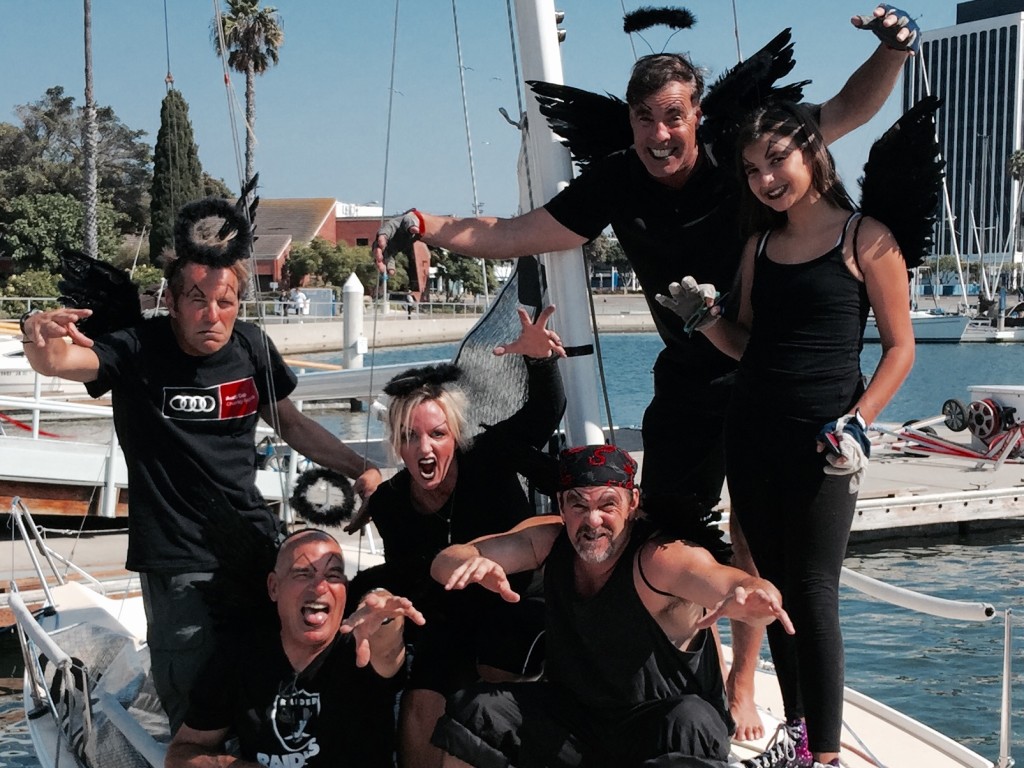Monster Mash Regatta participants had a spooktacular time dressing up for the race.