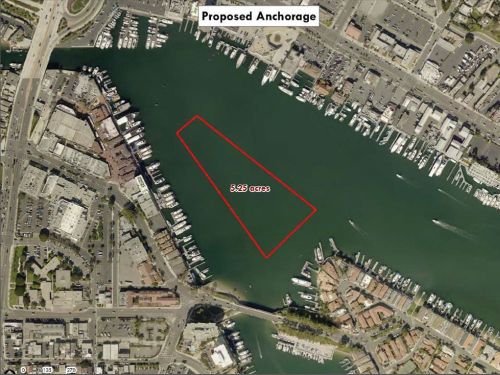 A second trial anchorage in works for Newport Harbor