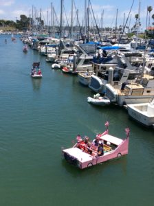 Oceanside Fourth of July dinghy parade