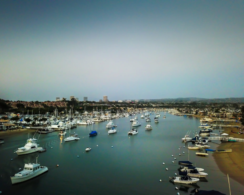 Newport Beach boat moorings