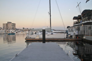 Central Avenue Pier public dock Newport Beach