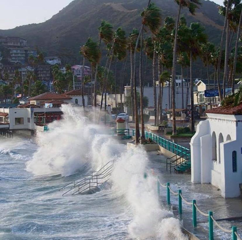 Santa Ana Winds Catalina Island