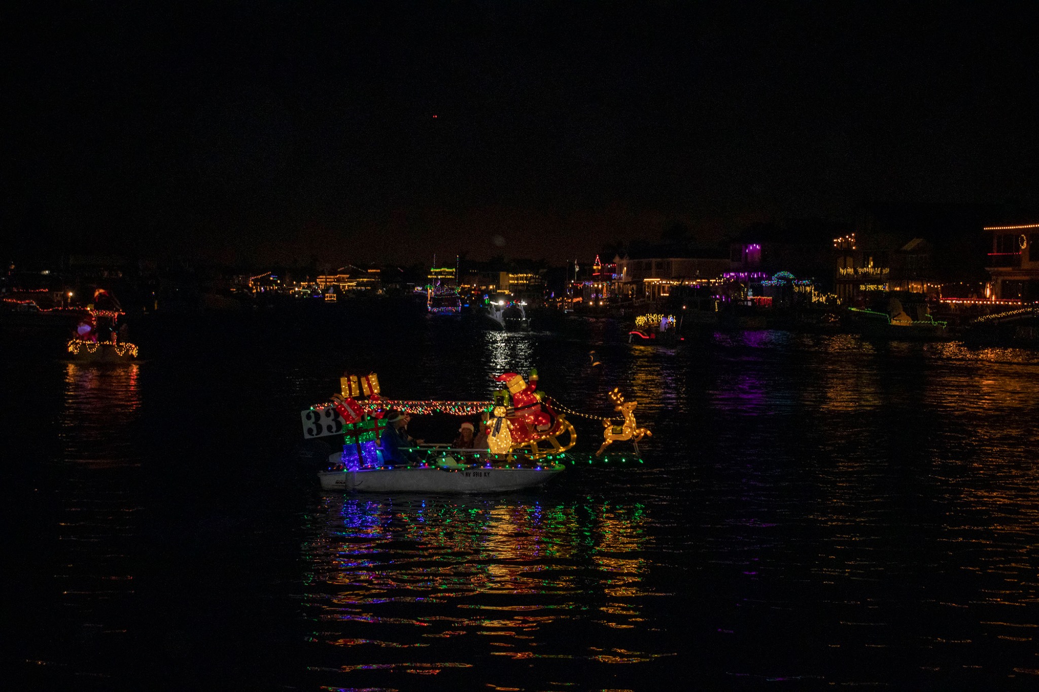 Huntington Harbour Boat Parade 2020