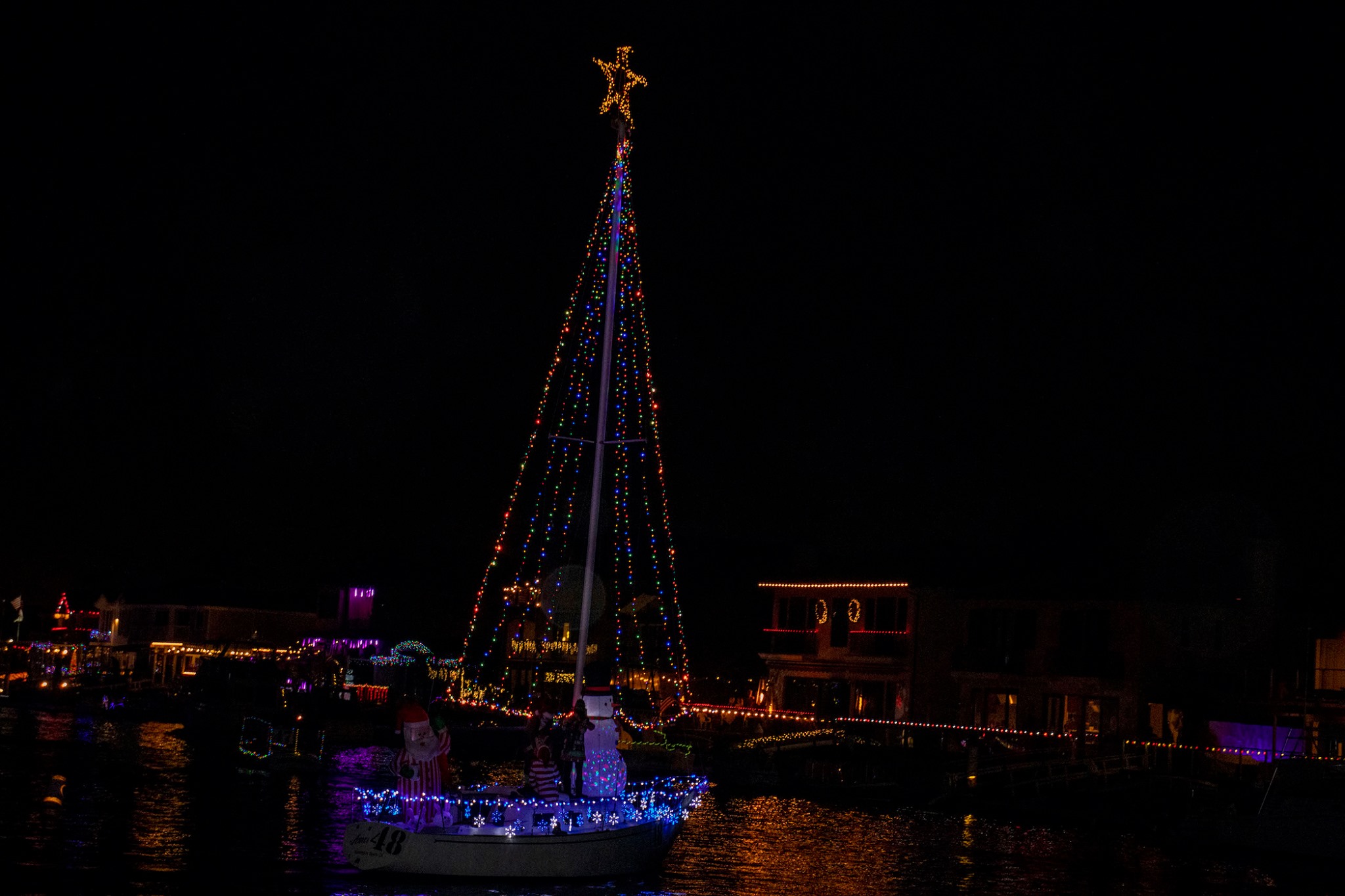 Huntington Harbour Boat Parade 2020