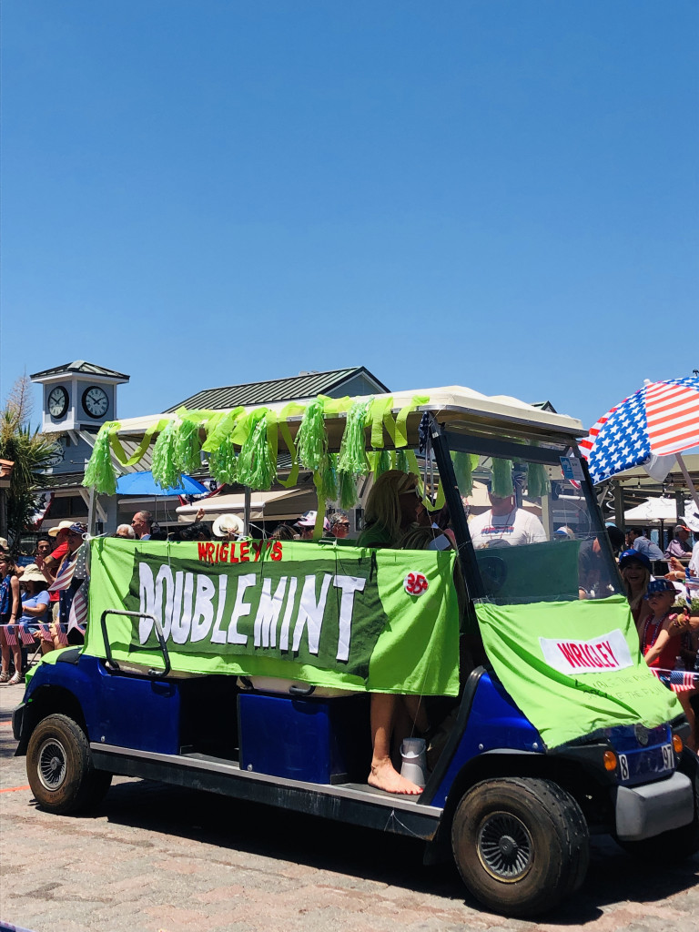 Catalina Island Patriotic Golf Cart Parade Fourth of July