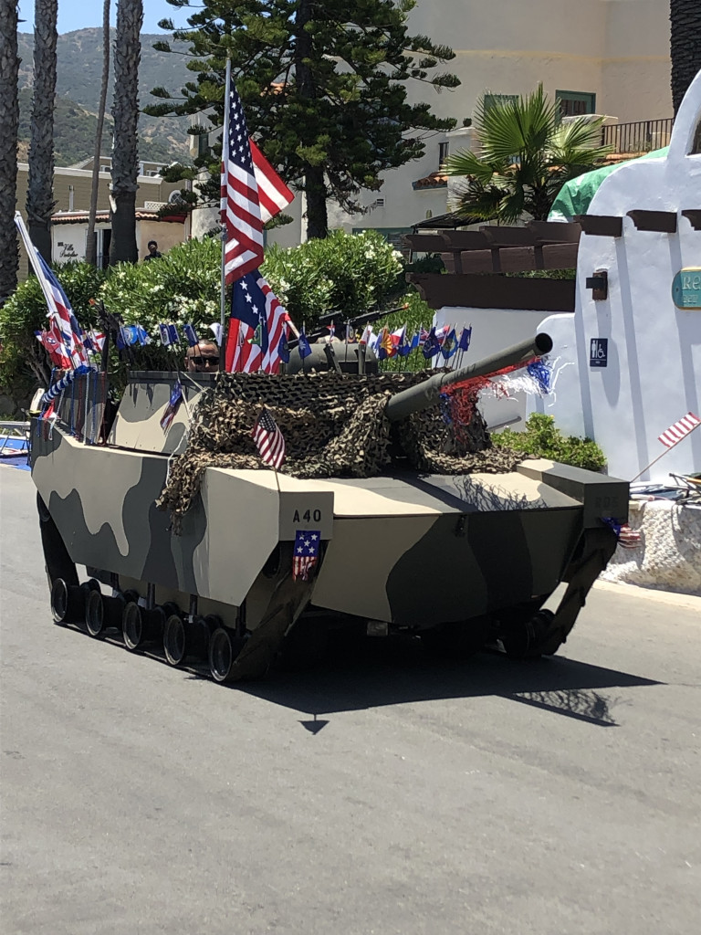 Catalina Island Patriotic Golf Cart Parade Fourth of July
